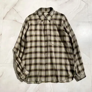 A18874 마츠후지 24AW 헤링본 유틸리티 체크 셔츠 2