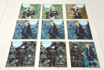 소드 아트 온라인 메탈릭 색지 9장 세트