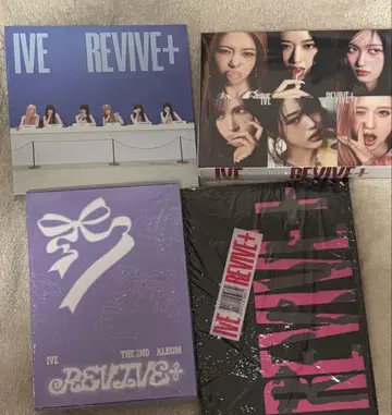 IVE REVIVE+ 미개봉 새상품 4형태 세트