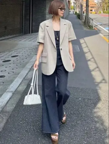 미사용 새상품 Cygne 시뉴 반팔 자켓 Rey 블라우스 아우터