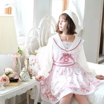 리즈리사 메이크업 토끼 원피스