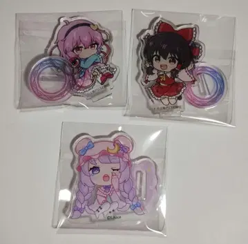 아크릴 스탠드 3점 세트 동방 Project