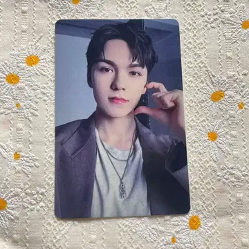 SEVENTEEN 버논 기획 트레이딩 카드 MY BEST FC 한정판