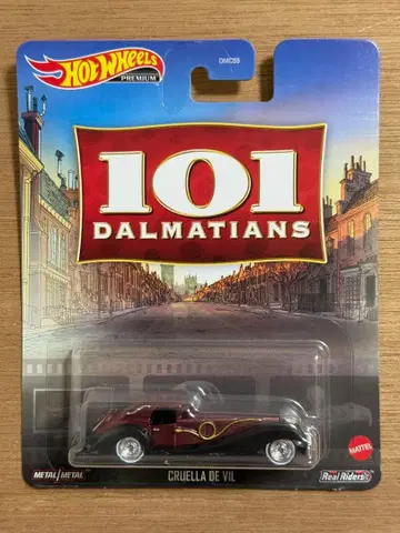 핫휠 101마리 강아지 크루엘라 드 빌 DMC55 미니카