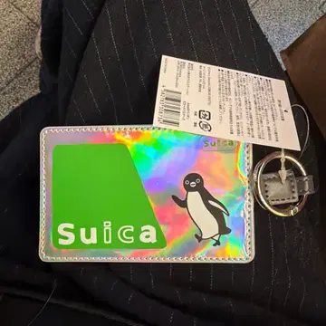 새상품 Suica 펭귄 카드 케이스 패스 케이스 IC 카드 케이스
