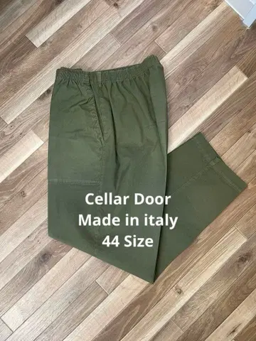 셀라도어 CellarDoor ARTUR 베이커 팬츠 카키 44 사이즈