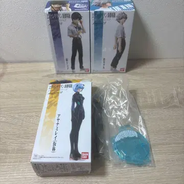 에반게리온 신극장판 피규어 아야나미 레이, 이카리 신지, 나기사 카오루