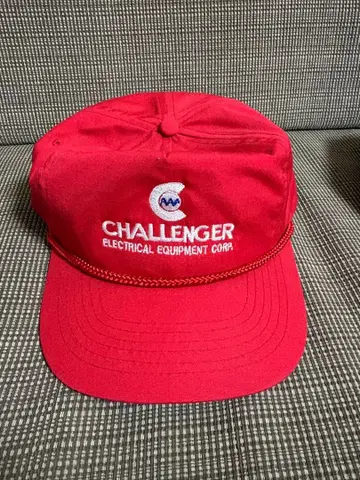 데드스탁 캡 CHALLENGER 레드 모자