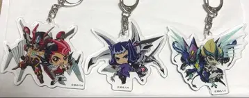 유희왕 ZEXAL 포춘 아크릴 키링 세트