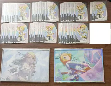 하피코레 카가미네 린 렌 생일 아크릴 색지 프로세카