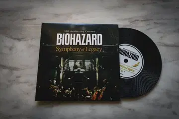 바이오하자드 Symphony of Legacy 레코드풍 코스터