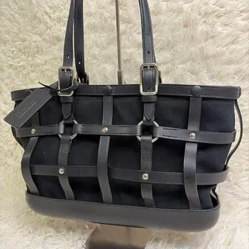 SOMES CAGE 토트백 HTL-86 가죽 캔버스