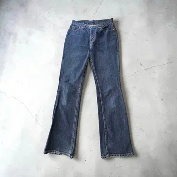 리바이스 W517 다크 네이비 부츠컷 데님 팬츠 청바지 W31