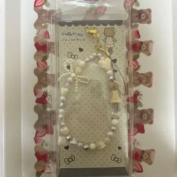 헬로키티 폰 스트랩 정품 스타일업 컬렉션