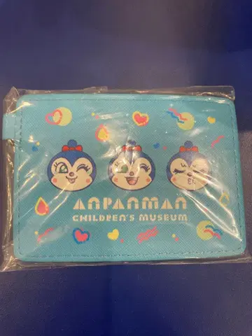 호빵맨 뮤지엄 한정판 코킨짱 교통카드 지갑