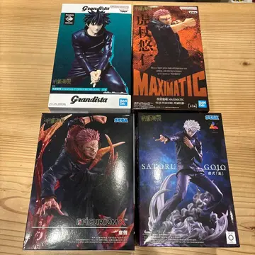 주술회전 피규어 4세트