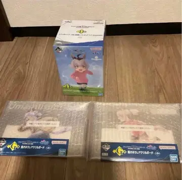 오구리 캡 유아기 피규어 아크릴 보드 세트