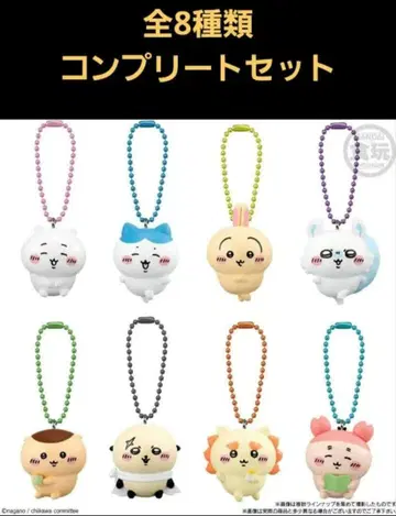 치이카와 마스코트 부착 비스킷 전 8종 컴플리트 세트