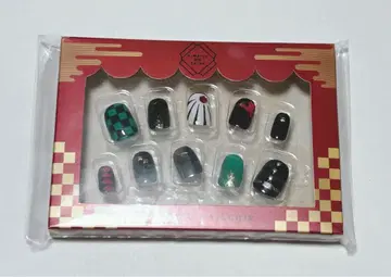 귀멸의 칼날 카마도 탄지로 네일 칩 S 사이즈