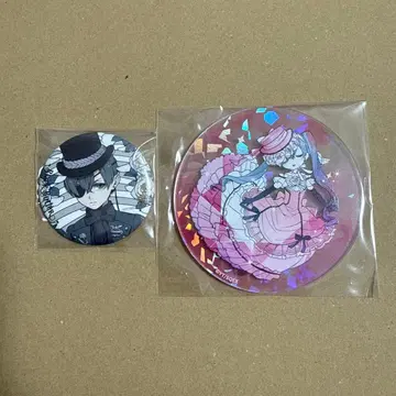 흑집사 Black Label 아크릴 코스터 캔뱃지 뻐꾹이 시엘