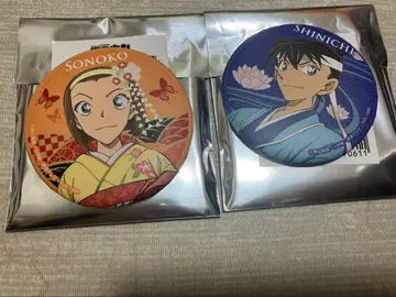 명탐정 코난 신선조 매트 캔뱃지 신이 소노코