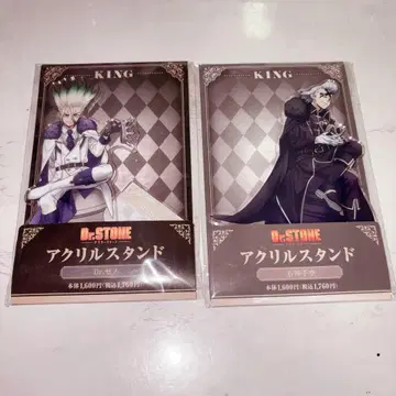 Dr.STONE 아크릴 스탠드 이시가미 센쿠 제노 체스