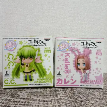 코드기어스 반역의 를르슈 데포르마니아 컬렉션 피규어 2체 세트