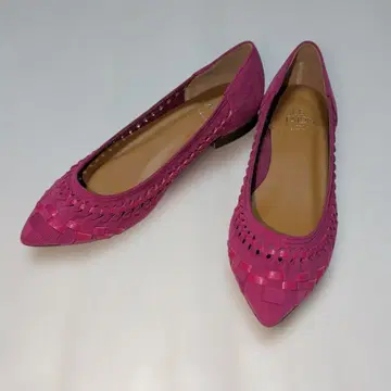 22cm 르 탈론 스웨이드 펌프스 핑크