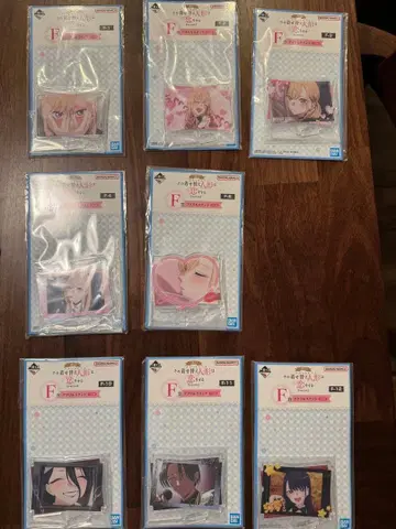 제일복권 그 비스크 돌은 사랑을 한다 F상 아크릴 스탠드 8종 세트