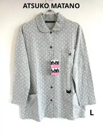 [ 마타노 아츠코 ] 와코루 파자마 룸웨어 유연한 면 100%