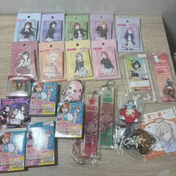 러브 라이브 캔뱃지 참 스트랩 핀즈 러버 스트랩 아크릴 스탠드