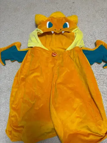 초레어 포켓몬 후드 부착 판초 메가 리자몽Y 레어