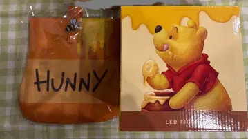 디즈니 스토어 곰돌이 푸 LED 피규어(라이트) 돗자리