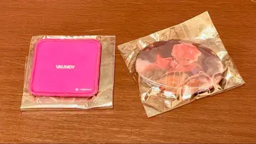 Vaundy 랜덤 캡슐 토이 와펜 strobo 캔 거울 세트