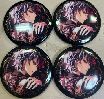 악마 집사와 검은 고양이 아쿠네코 금박 캐릭터 배지 캔뱃지 아몬