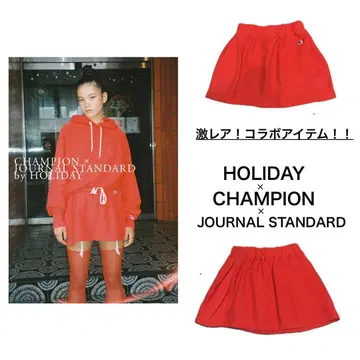[ 선착순! ] HOLIDAY x champion x 저널 콜라보 스커트