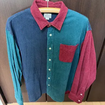 Backers 코듀로이 멀티 컬러 셔츠 M