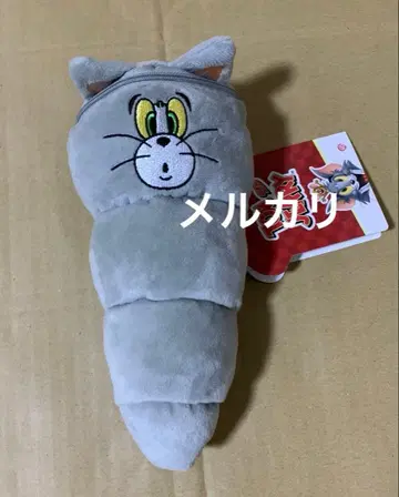 톰과 제리 빵 펜 파우치 (톰 초코 소라빵)