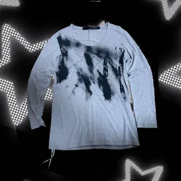 헤이세이 그런지 y2k 00s 시크 스타일 T셔츠 긴팔 티셔츠