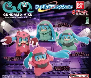 GUNDAM x MIKU Anniversary 피규어 컬렉션 4종