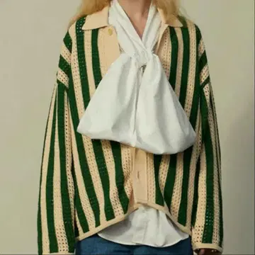 [ TENDER PERSON ] STRIPE KNIT CARDIGAN