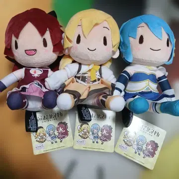 마도카 마기카 후와푸치 봉제 인형 3체 세트