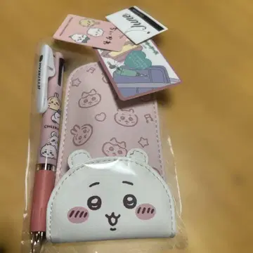 캐릭터 치이카와(먼작귀) 키케이스와 볼펜 세트