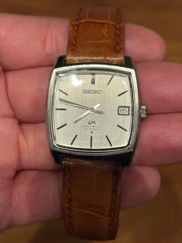 세이코 로드매틱 자동 와인딩 손목시계