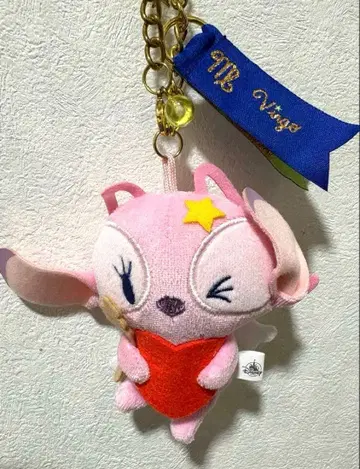 디즈니 스토어 플러시 키체인 스티치 엔젤