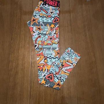 줌바 ZUMBA 그래픽 프린트 레깅스