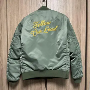 CALEE MA-1 플라이트 자켓 리버서블 아메카지