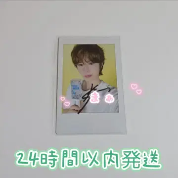 TWS 친필 사인 폴라로이드 경민