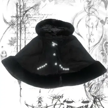 [ 초특가 ] MARS 케이프 코트 판초 블랙 지뢰