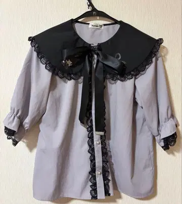 양산 지뢰 블라우스 쿠로미